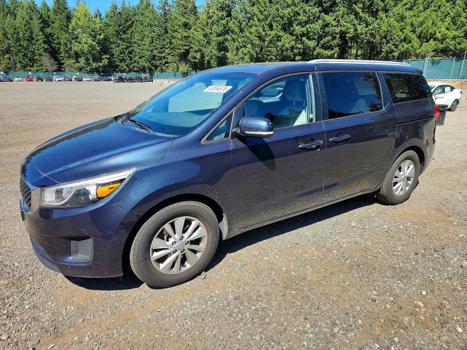 2015 Kia Sedona მანქანა იყიდება აუქციონზე, vin: KNDMB5C1XF6064338, აუქციონის ნომერი: 63554676