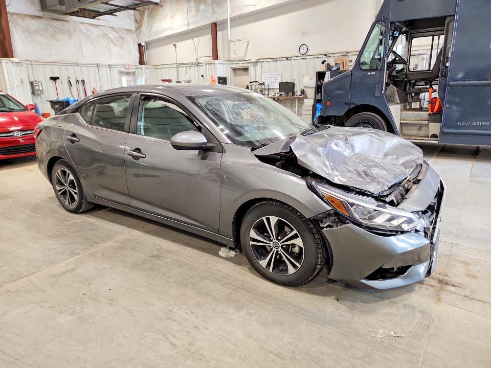 2022 Nissan Sentra მანქანა იყიდება აუქციონზე, vin: 3N1AB8CV8NY240739, აუქციონის ნომერი: 60133096