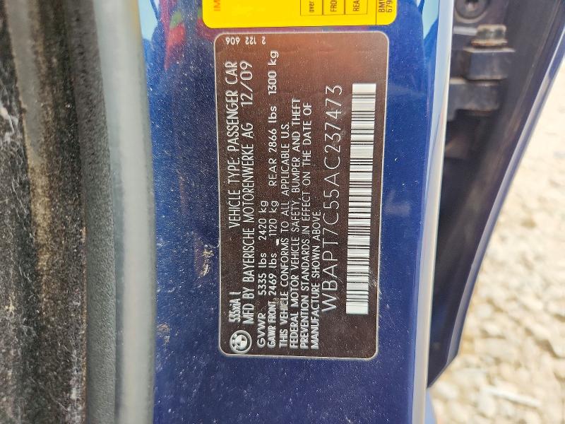 Aukcja sprzedaży 2010 Bmw 535, vin: WBAPT7C55AC237473, numer aukcji: 61592296
