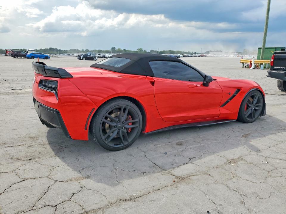 59382266 :رقم المزاد ، 1G1YL3D78E5112437 vin ، 2014 Chevrolet Corvette مزاد بيع