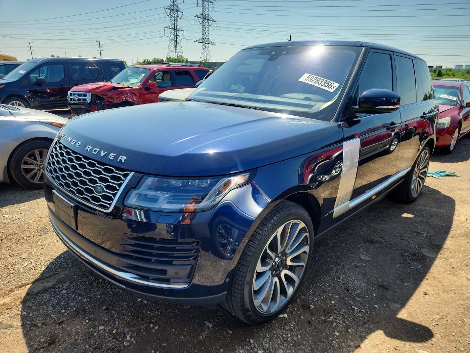 Продаж на аукціоні авто 2022 Land Rover Range Rover, vin: SALGS2RU9NA464151, номер лоту: 59283356