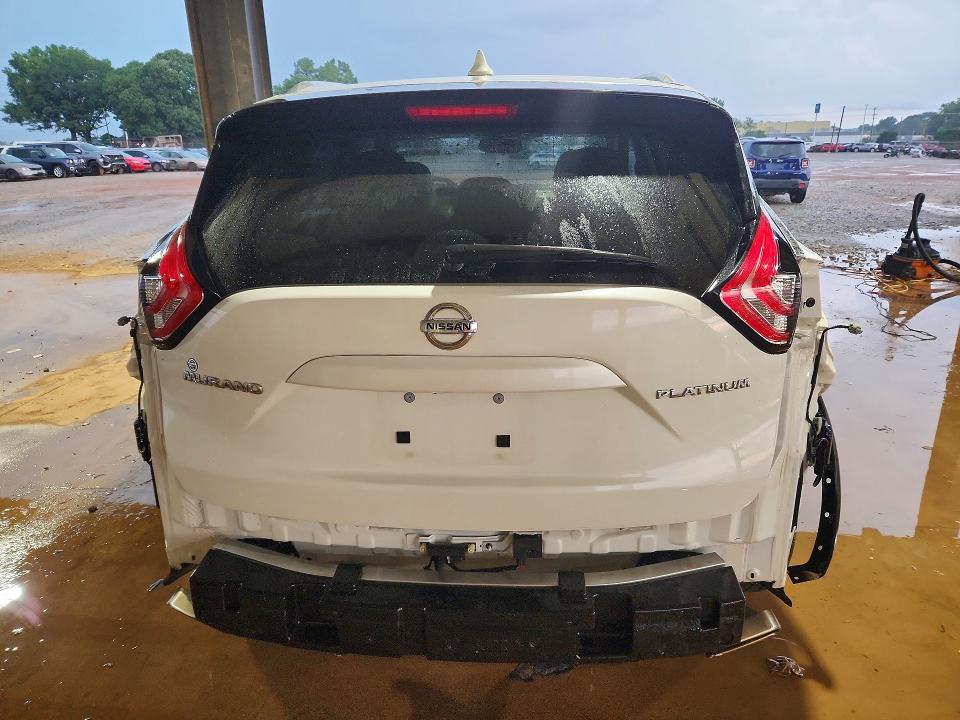 2018 Nissan Murano მანქანა იყიდება აუქციონზე, vin: 5N1AZ2MG2JN156019, აუქციონის ნომერი: 59645676