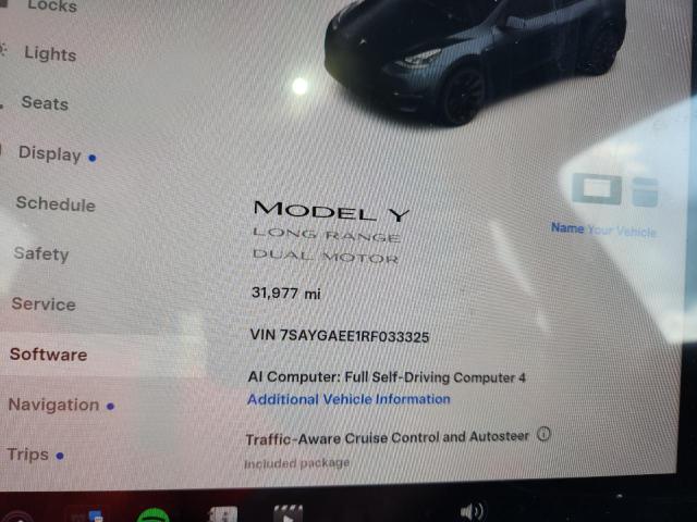 Aukcja sprzedaży 2024 Tesla Model Y, vin: 7SAYGAEE1RF033325, numer aukcji: 62900316