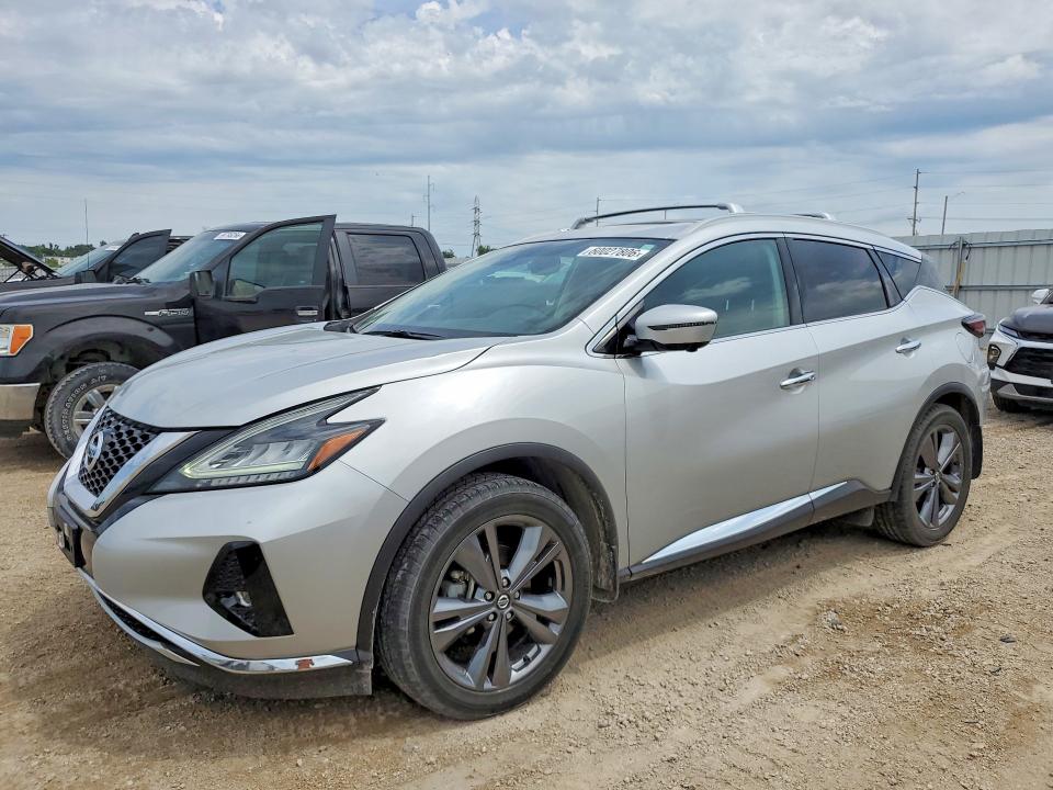 2021 Nissan Murano მანქანა იყიდება აუქციონზე, vin: 5N1AZ2DS7MC119777, აუქციონის ნომერი: 60027806