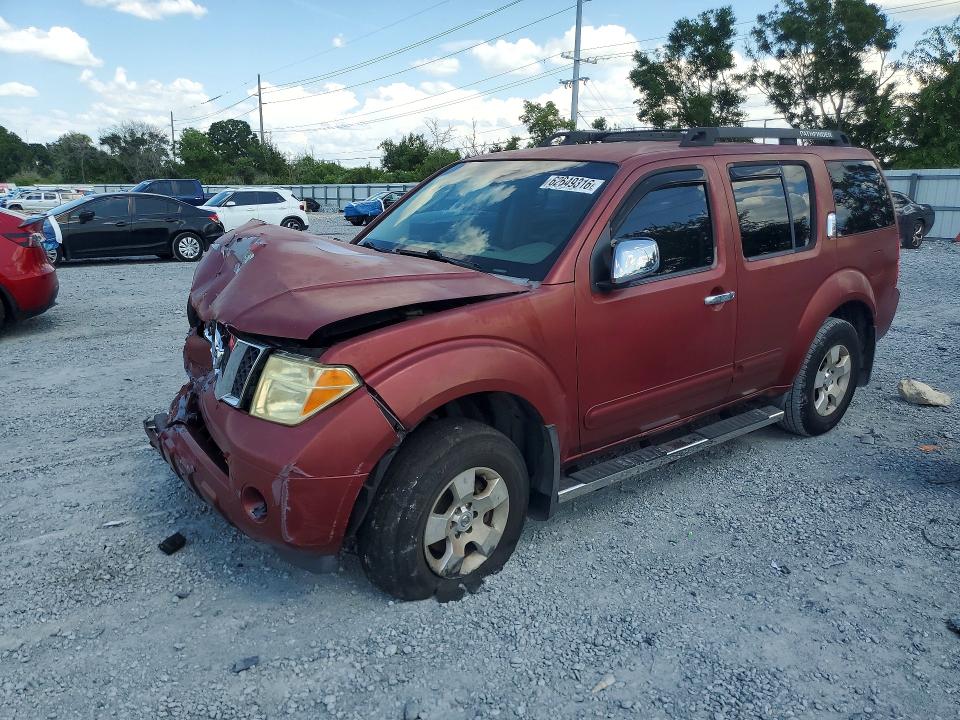 2006 Nissan Pathfinder მანქანა იყიდება აუქციონზე, vin: 5N1AR18U86C601859, აუქციონის ნომერი: 62649316