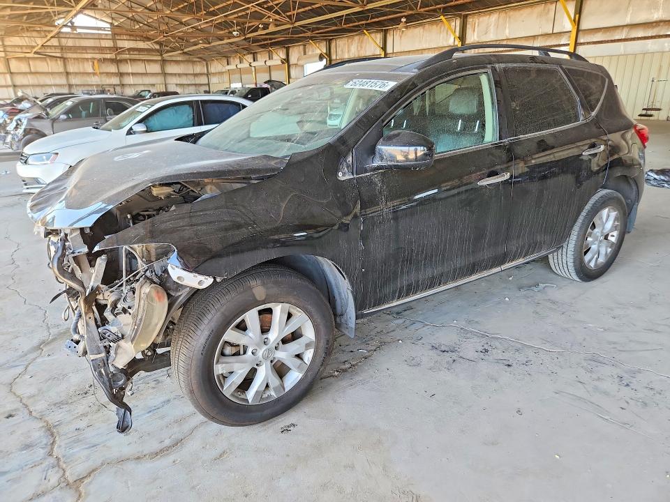 62481576 :رقم المزاد ، JN8AZ1MU5BW061698 vin ، 2011 Nissan Murano مزاد بيع