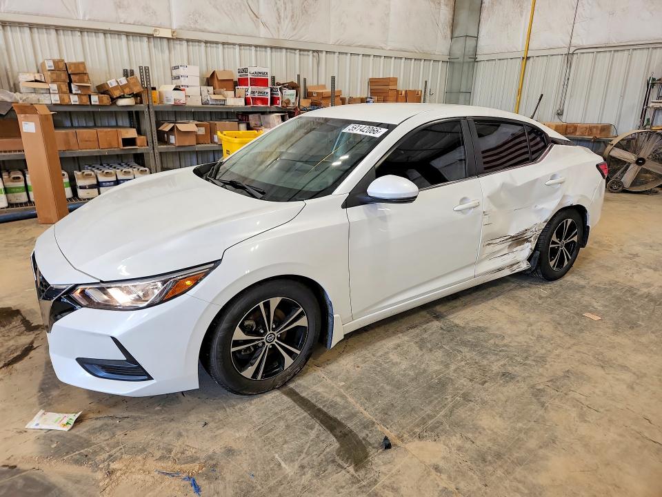 59142066 :رقم المزاد ، 3N1AB8CV8LY240592 vin ، 2020 Nissan Sentra مزاد بيع