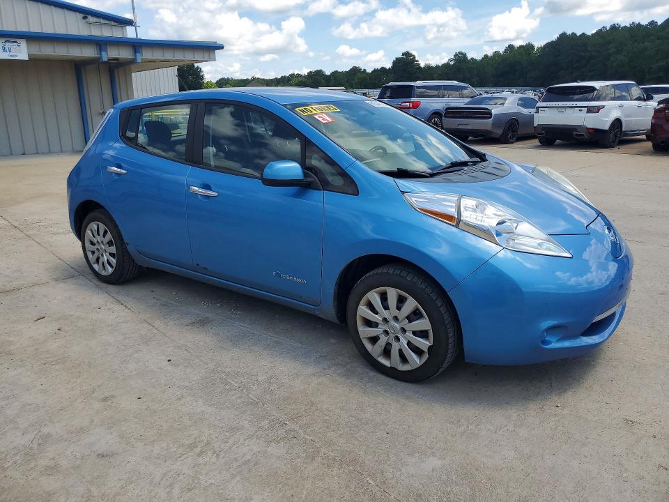 2013 Nissan Leaf მანქანა იყიდება აუქციონზე, vin: 1N4AZ0CPXDC422080, აუქციონის ნომერი: 60344876