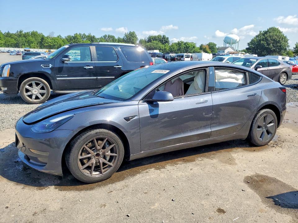 63205526 :رقم المزاد ، 5YJ3E1EA5PF652422 vin ، 2023 Tesla Model 3 مزاد بيع