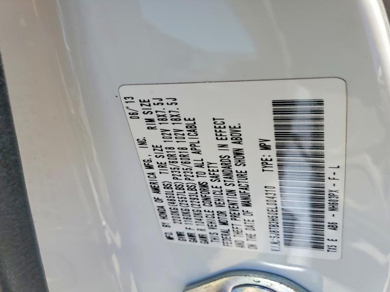 Продажа на аукционе авто 2014 Acura Rdx, vin: 5J8TB3H50EL004310, номер лота: 61214366