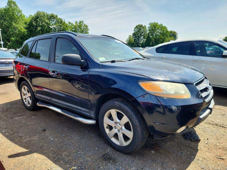 2008 Hyundai Santa Fe მანქანა იყიდება აუქციონზე, vin: 5NMSH13EX8H203522, აუქციონის ნომერი: 61619626