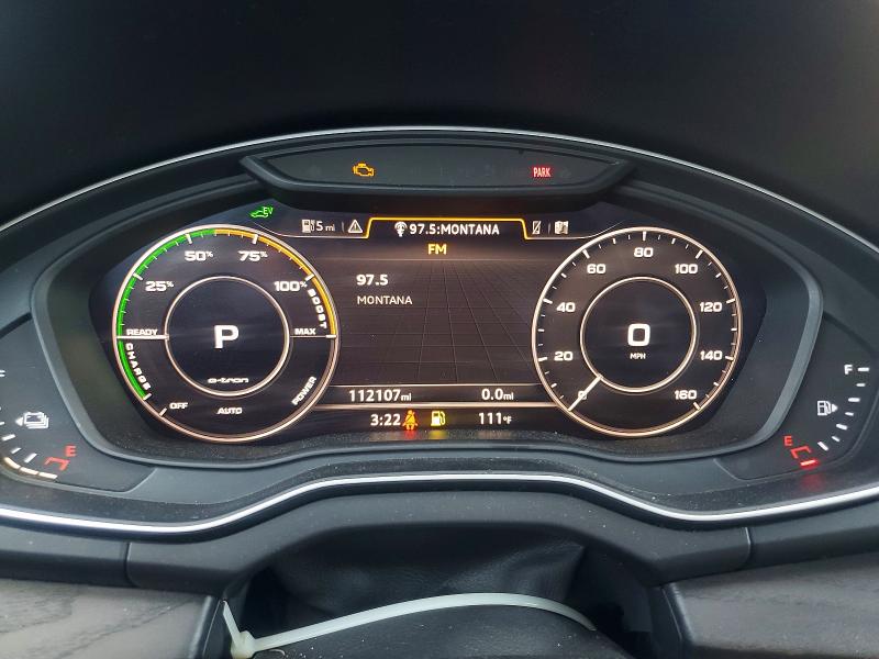 61723706 :رقم المزاد ، WA1E2AFY6L2061617 vin ، 2020 Audi Q5 E مزاد بيع