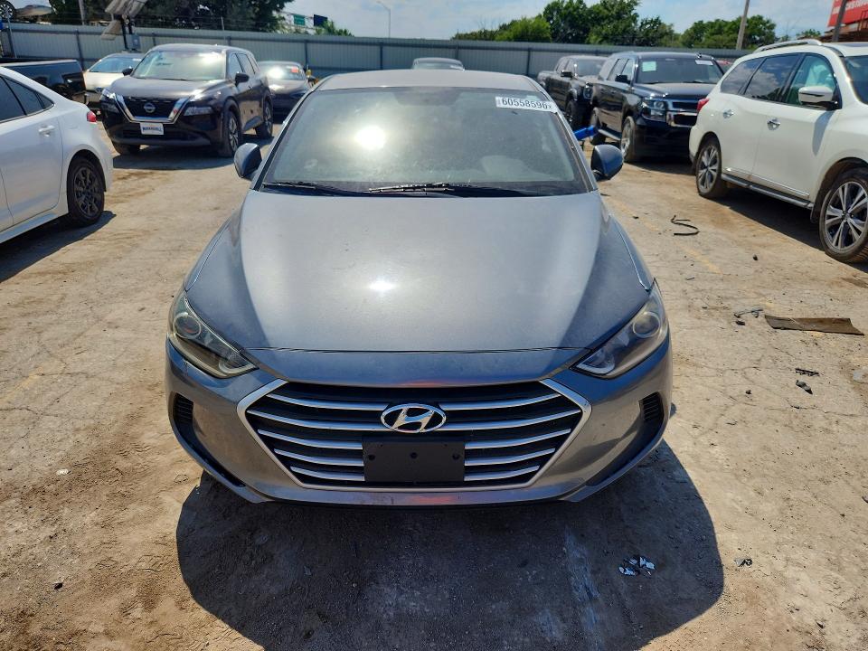 60558596 :رقم المزاد ، KMHD74LF6HU152725 vin ، 2017 Hyundai Elantra مزاد بيع
