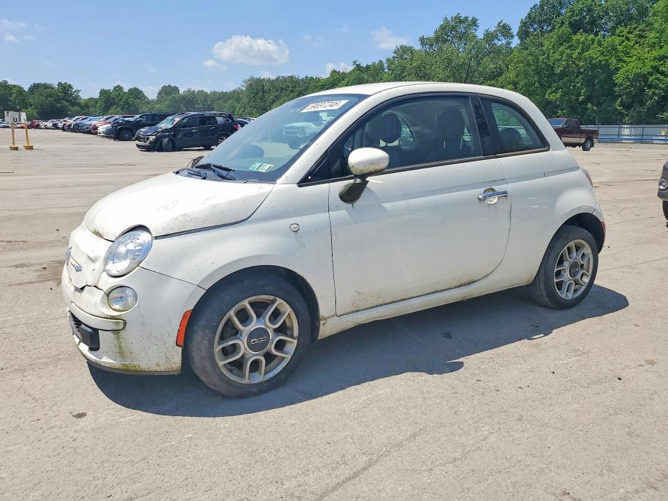 2015 Fiat 500 მანქანა იყიდება აუქციონზე, vin: 3C3CFFAR8FT549893, აუქციონის ნომერი: 59697246