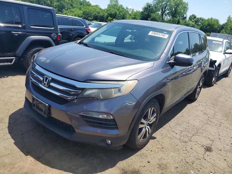 2016 Honda Pilot მანქანა იყიდება აუქციონზე, vin: 5FNYF6H52GB054576, აუქციონის ნომერი: 59683746