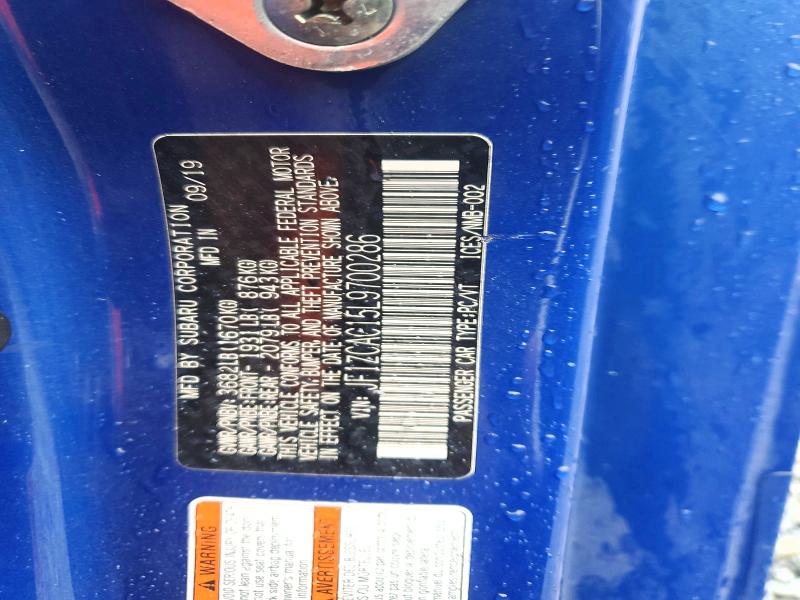Продажа на аукционе авто 2020 Subaru Brz, vin: JF1ZCAC15L9700286, номер лота: 63007226