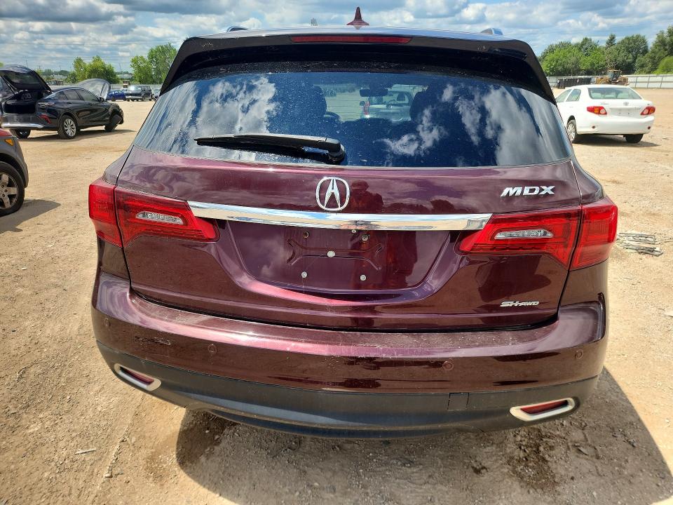 61871606 :رقم المزاد ، 5FRYD4H99GB025085 vin ، 2016 Acura Mdx مزاد بيع