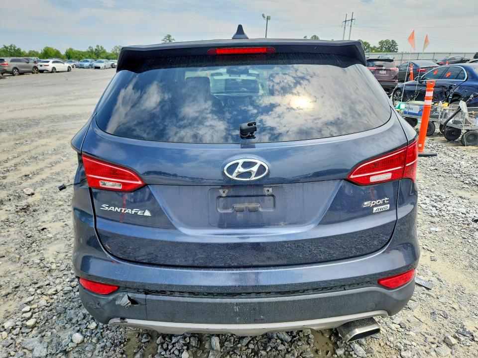 62801276 :رقم المزاد ، 5XYZTDLB3FG291177 vin ، 2015 Hyundai Santa Fe Sport مزاد بيع
