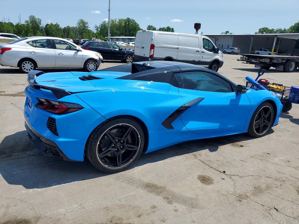 62078496 :رقم المزاد ، 1G1YC3D47P5120618 vin ، 2023 Chevrolet Corvette مزاد بيع