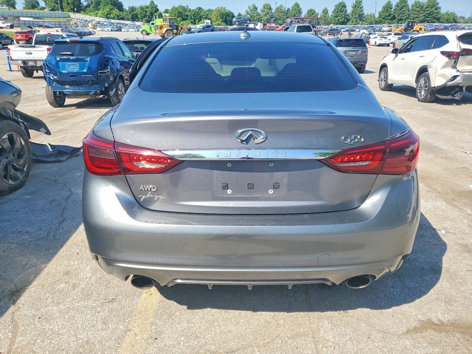 60909046 :رقم المزاد ، JN1EV7AR0KM591667 vin ، 2019 Infiniti Q50 مزاد بيع