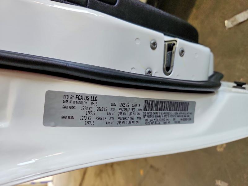 Aukcja sprzedaży 2020 Jeep Cherokee, vin: 1C4PJMCB0LD533916, numer aukcji: 59345116