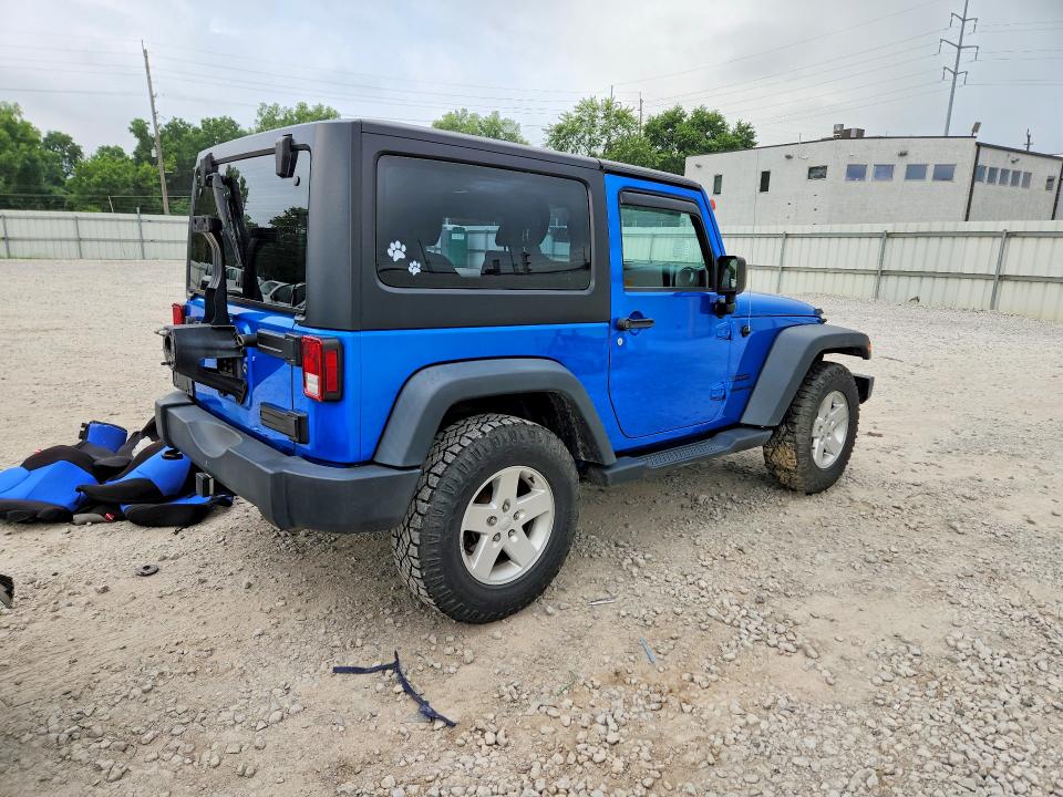 59586306 :رقم المزاد ، 1C4AJWAG6GL187771 vin ، 2016 Jeep Wrangler مزاد بيع