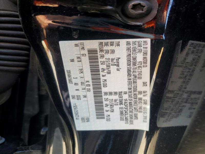 Продажа на аукционе авто 2016 Ford Focus, vin: 1FADP3F24GL348910, номер лота: 60621826