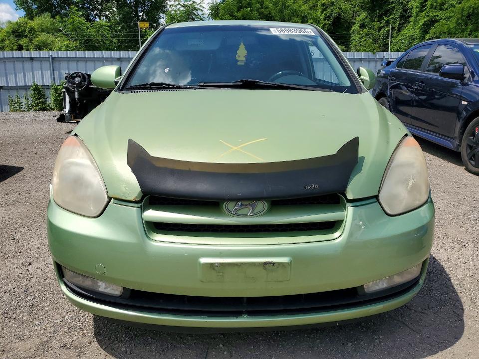 2007 Hyundai Accent მანქანა იყიდება აუქციონზე, vin: KMHCN35C57U017216, აუქციონის ნომერი: 58983966