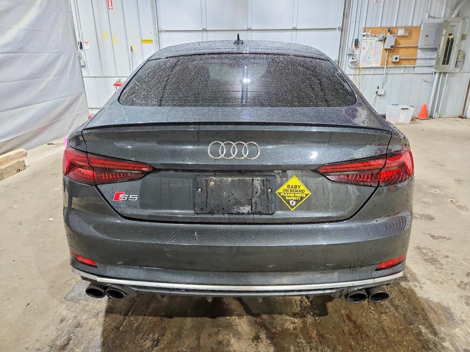 2018 Audi S5 მანქანა იყიდება აუქციონზე, vin: WAUC4CF57JA023497, აუქციონის ნომერი: 60300726