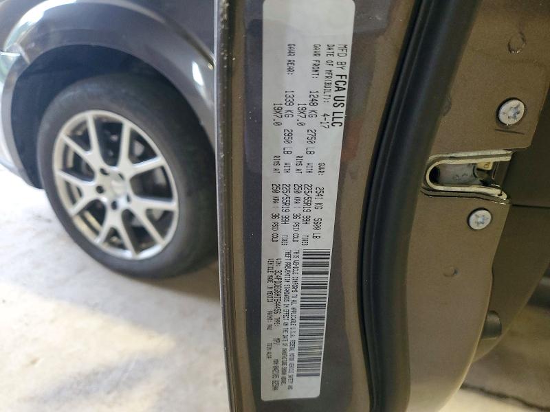 2017 Dodge Journey მანქანა იყიდება აუქციონზე, vin: 3C4PDDEG8HT644456, აუქციონის ნომერი: 62816556