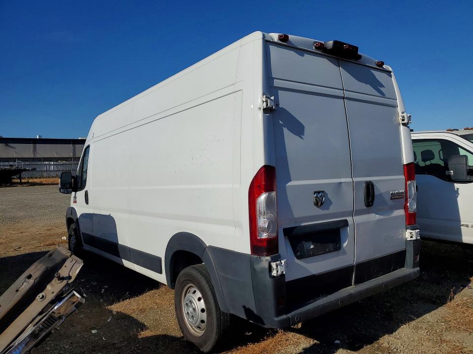 55194796 :رقم المزاد ، 3C6LRVDG7ME548265 vin ، 2021 Ram Promaster 2500 مزاد بيع