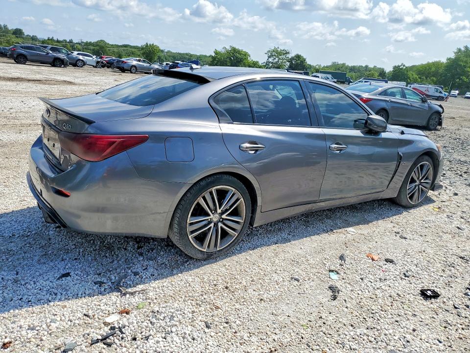 2014 Infiniti Q50 მანქანა იყიდება აუქციონზე, vin: JN1BV7AR0EM680310, აუქციონის ნომერი: 61489476