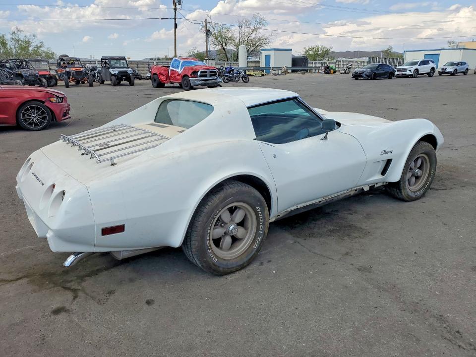 60477646 :رقم المزاد ، 1Z37J5S423691 vin ، 1975 Chevrolet Corvette مزاد بيع