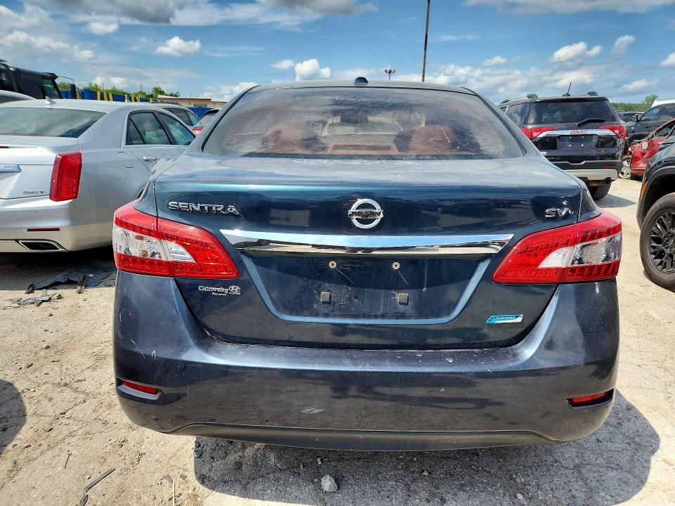 2014 Nissan Sentra მანქანა იყიდება აუქციონზე, vin: 3N1AB7AP4EY261182, აუქციონის ნომერი: 61914226