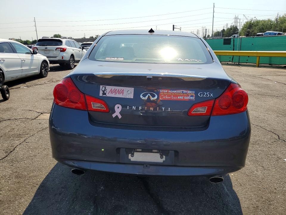 2012 Infiniti G25 Sedan მანქანა იყიდება აუქციონზე, vin: JN1DV6AR3CM730293, აუქციონის ნომერი: 59882316