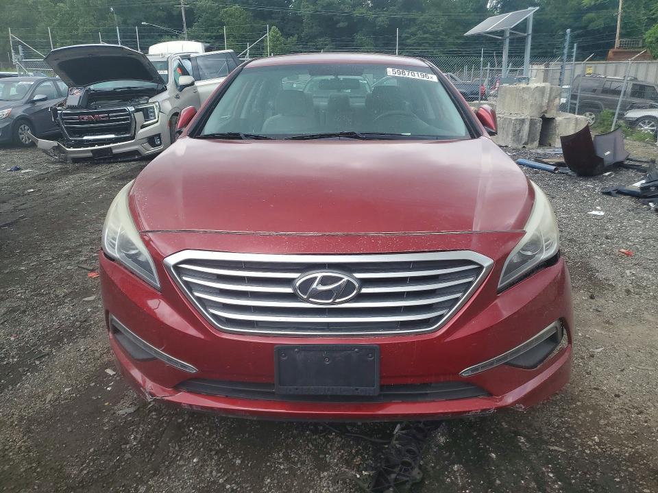 59870196 :رقم المزاد ، 5NPE24AF9FH143499 vin ، 2015 Hyundai Sonata مزاد بيع