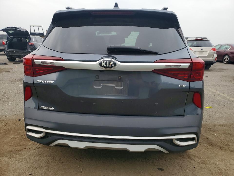 60893476 :رقم المزاد ، KNDERCAA2M7217938 vin ، 2021 Kia Seltos مزاد بيع