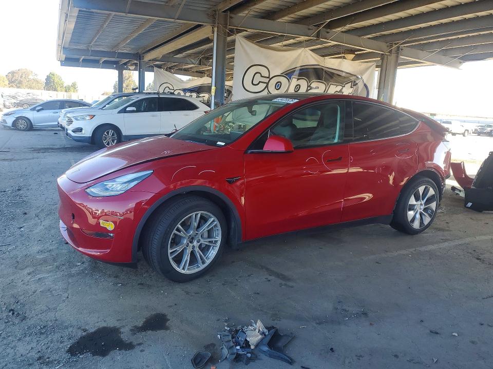 63425526 :رقم المزاد ، 7SAYGDEEXNF346711 vin ، 2022 Tesla Model Y مزاد بيع