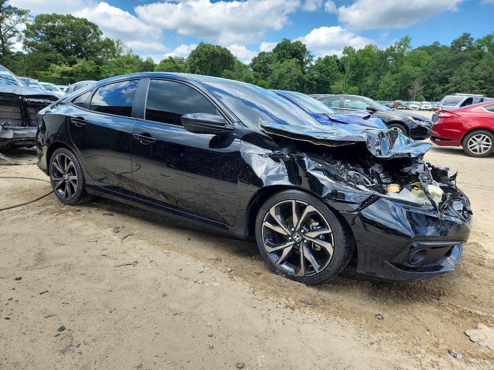 59780616 :رقم المزاد ، 2HGFC2F83KH500597 vin ، 2019 Honda Civic مزاد بيع