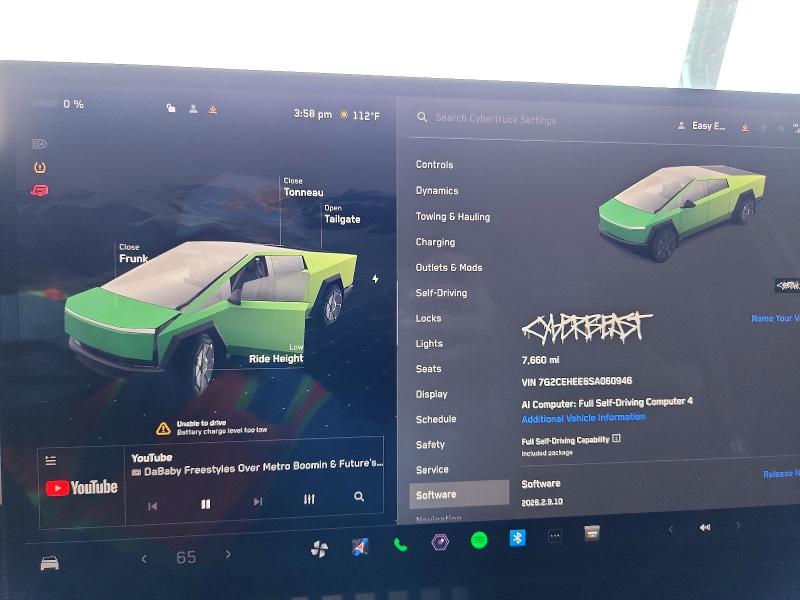 2025 Tesla Cybertruck მანქანა იყიდება აუქციონზე, vin: 7G2CEHEE6SA060946, აუქციონის ნომერი: 59718586