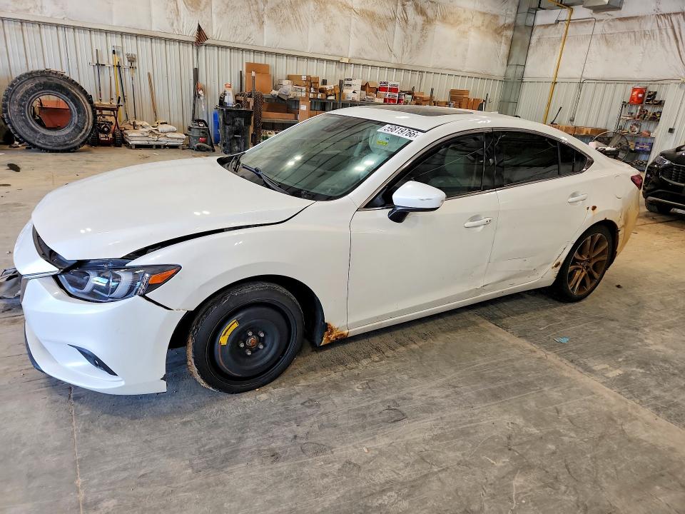 2014 Mazda 6 მანქანა იყიდება აუქციონზე, vin: JM1GJ1W52E1106729, აუქციონის ნომერი: 59819766