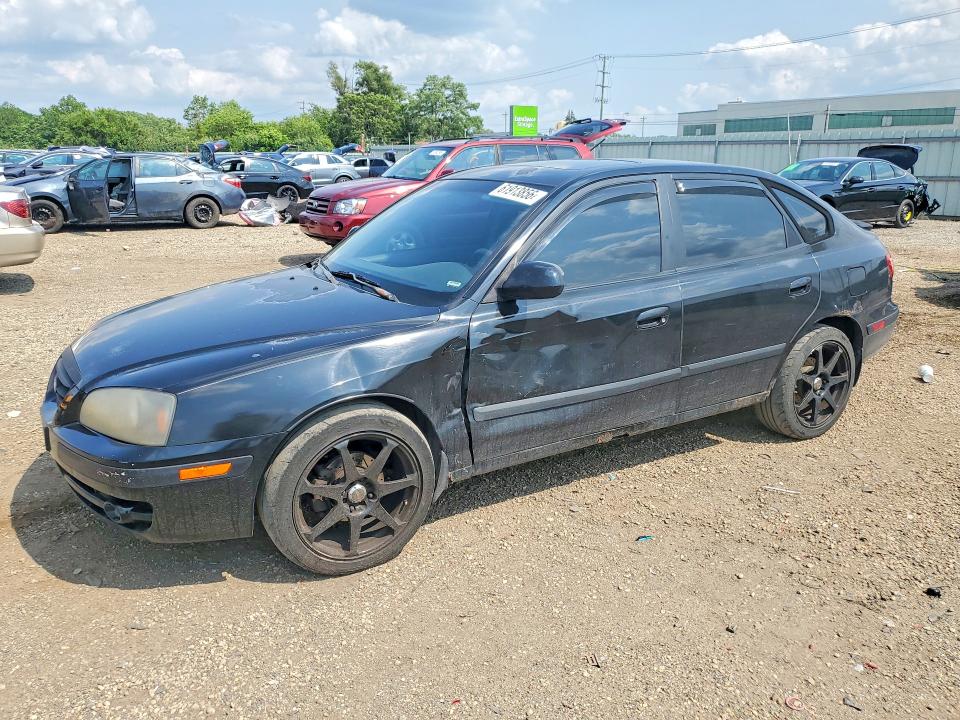 61913856 :رقم المزاد ، KMHDN56DX4U128119 vin ، 2004 Hyundai Elantra مزاد بيع