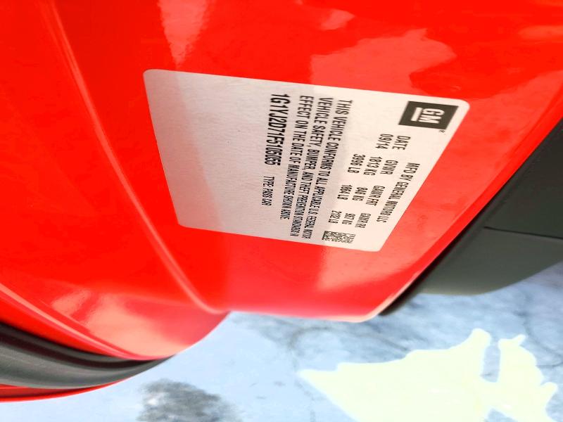 Продажа на аукционе авто 2015 Chevrolet Corvette, vin: 1G1YJ2D71F5105055, номер лота: 60228656