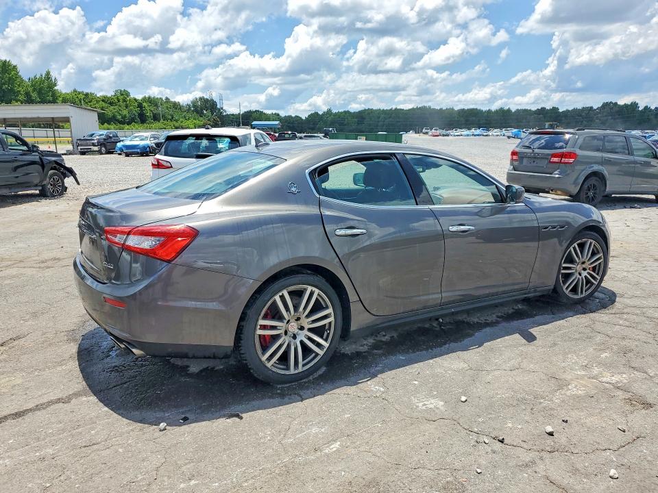 2016 Maserati Ghibli მანქანა იყიდება აუქციონზე, vin: ZAM57RTA1G1175027, აუქციონის ნომერი: 60557266