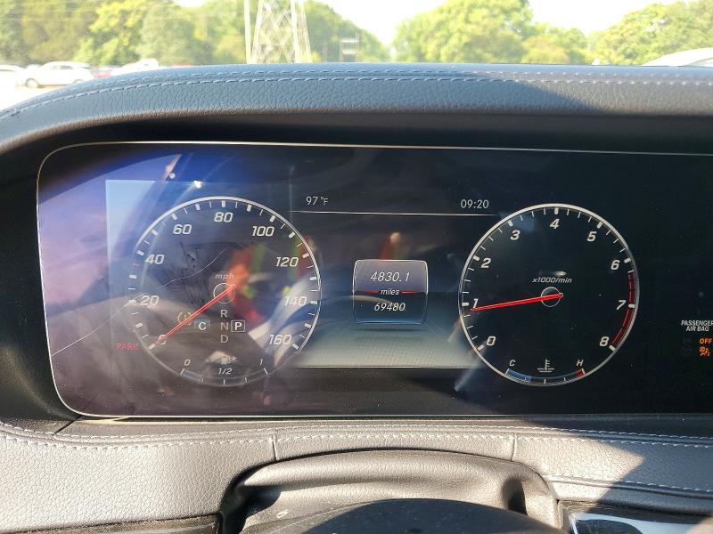 61429706 :رقم المزاد ، WDDUG8DB4KA453287 vin ، 2019 Mercedes-benz S مزاد بيع