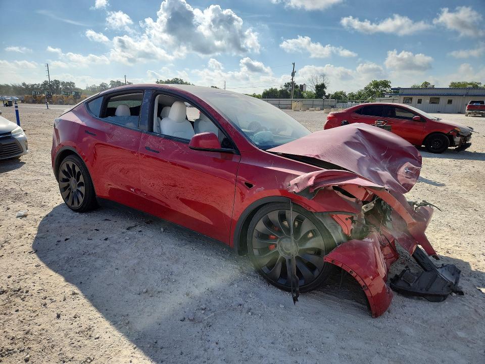 59893776 :رقم المزاد ، 7SAYGDEF6PF947643 vin ، 2023 Tesla Model Y مزاد بيع