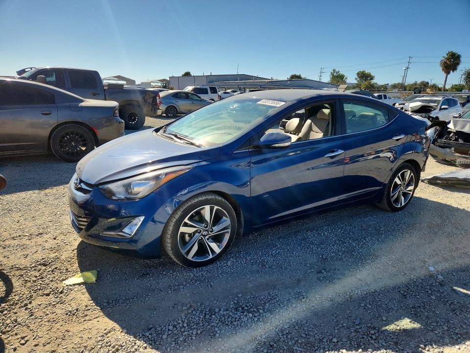 2015 Hyundai Elantra მანქანა იყიდება აუქციონზე, vin: KMHDH4AEXFU425198, აუქციონის ნომერი: 60073686