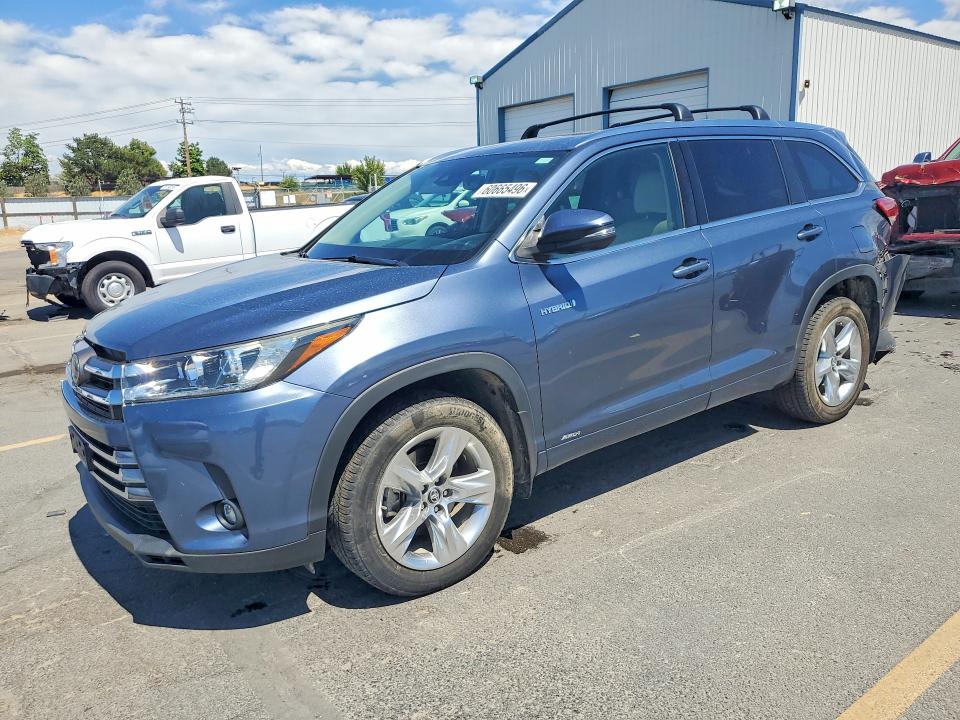 Auction sale of the 2019 Toyota Highlander Hybrid, vin: 5TDDGRFH0KS054655, lot number: 60665496