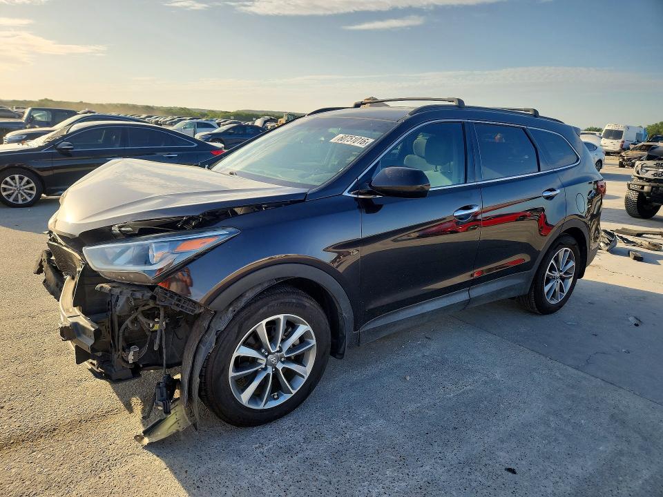 2018 Hyundai Santa Fe მანქანა იყიდება აუქციონზე, vin: KM8SM4HF8JU291902, აუქციონის ნომერი: 60751016