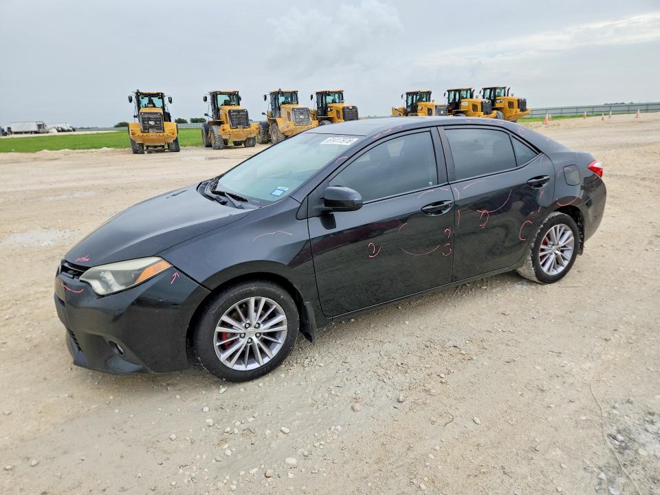 61417976 :رقم المزاد ، 5YFBURHE0EP047740 vin ، 2014 Toyota Corolla مزاد بيع
